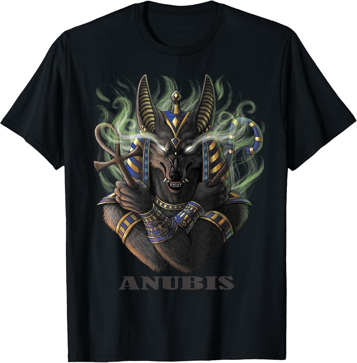 NEW LIMITED! Ancient Egyptian God of Dead Anubis Tee - MADE IN USA XL