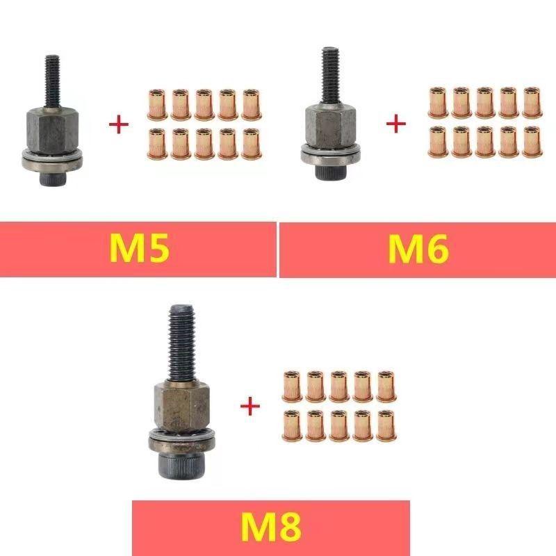 Manual Blind Rivet Nut Tool for Sheet Metal & Car License Plates