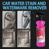 Hard Water Remover For Cars 120ml Automotive Care Spray Car Detailing Cleaner With Towel For Vehicle Truck Motorcycle
