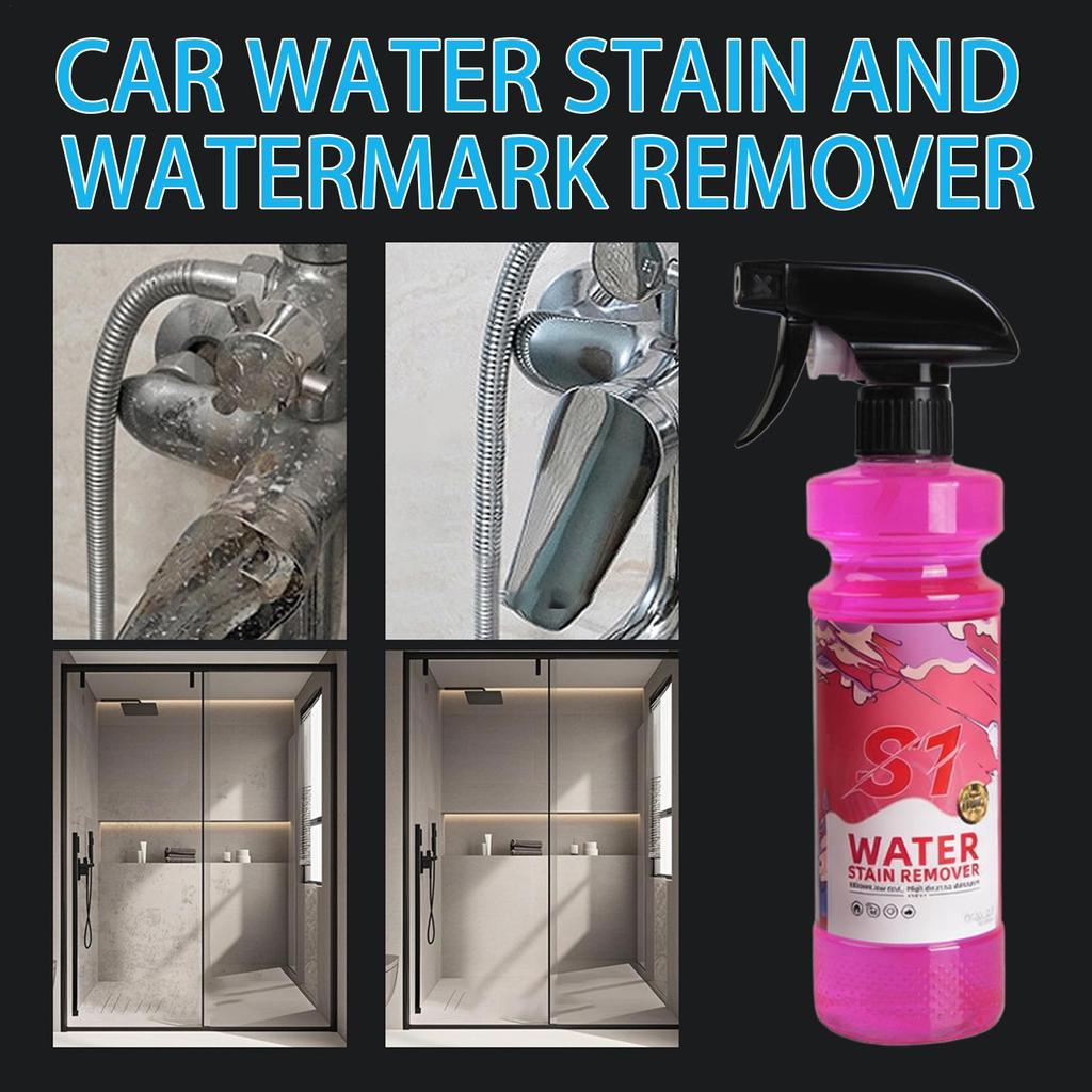 Hard Water Remover For Cars 120ml Automotive Care Spray Car Detailing Cleaner With Towel For Vehicle Truck Motorcycle