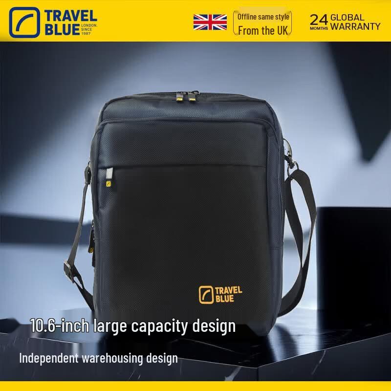 TRAVEL BLUE 811 Повседневная водостойкая 10,6-дюймовая сумка через плечо