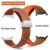 No Gaps Magnetic Strap For Samsung Galaxy Watch Ultra 47mm 2025 Metal Leather Band For Galaxy Watch 47 ULTRA 7 Curved End Correa
