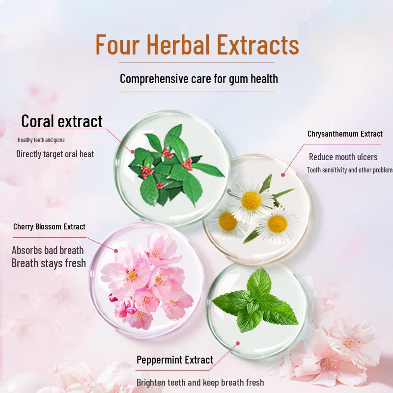 Cao Shan Hu Cherry Blossom Toothpaste