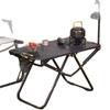 Lightweight Portable Outdoor Folding Camping Table - Tactical Multi-functional IGT Tea & Picnic Table for Field Cooking.