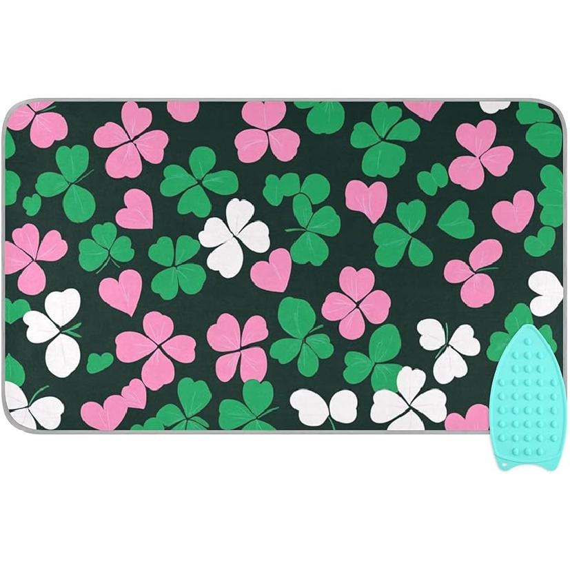 Ironing Mat Portable Ironing Pad Ironing Blanket for Table Top Heat Resistance Double-Side Using Travel Large 47.2 x 27.6 Inch Foldable Lightweight