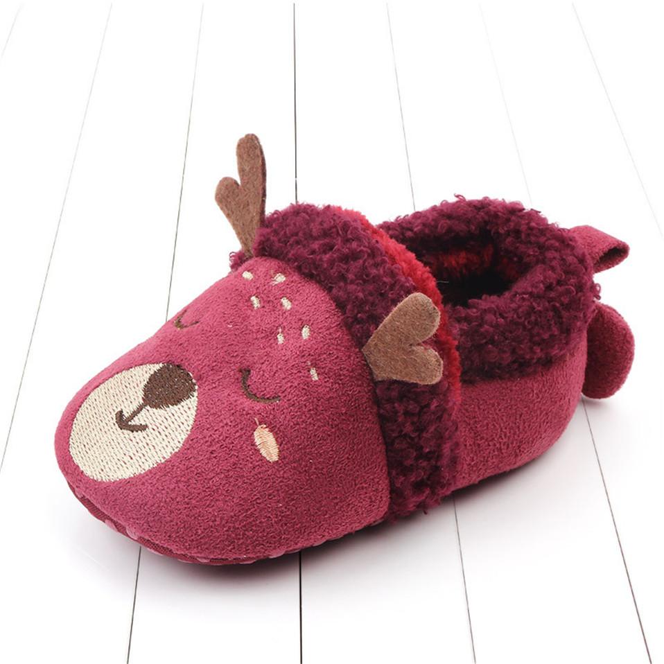 

Baby Witnter Shoes Cute Animal М яка бавовна для 0-9-18 місяців Новонароджені малюки Перед прогулянкою Внутрішні протиковзкі високоякісні NewFashion 0-6m
