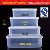 ZISIZ Food-Grade Plastic Storage Container