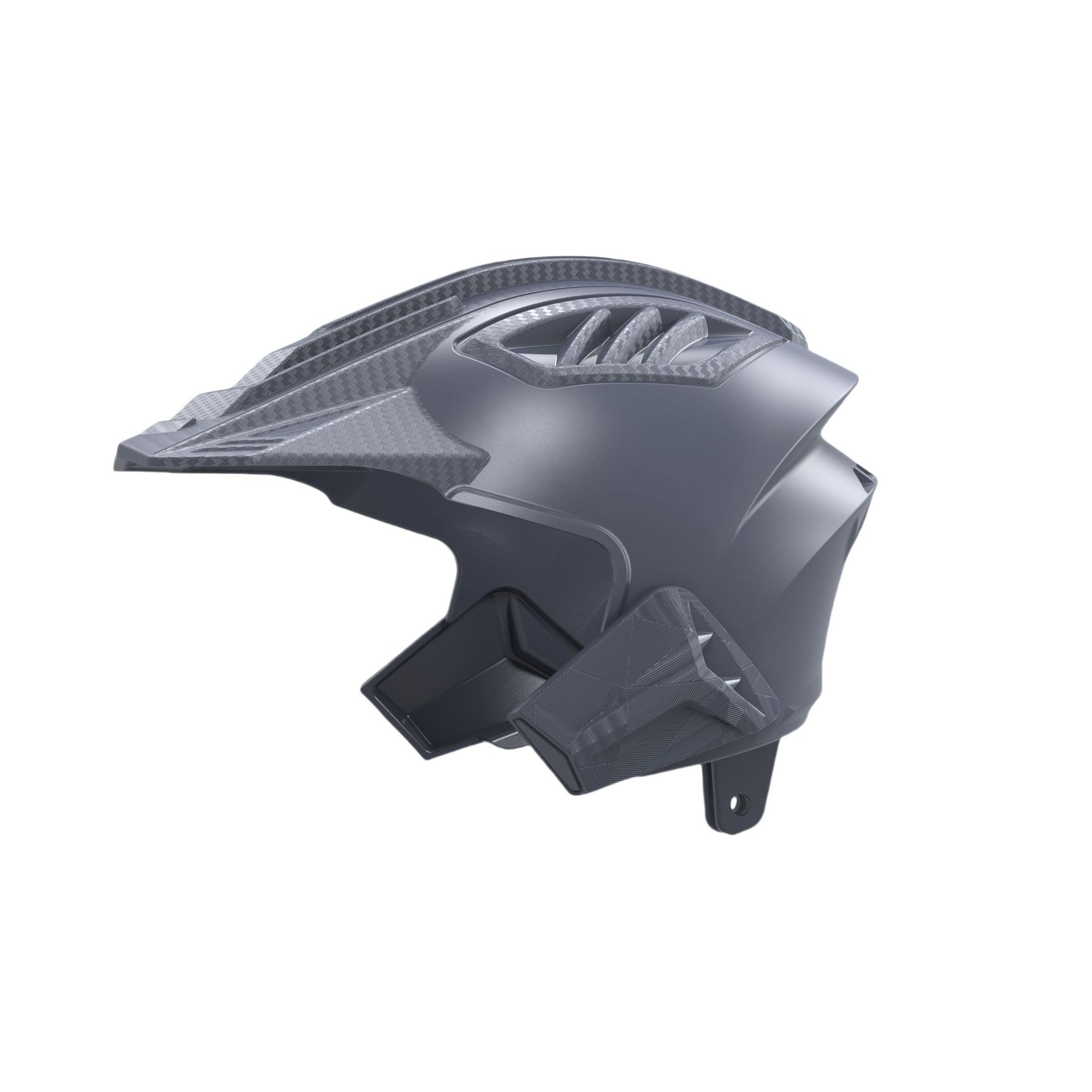 

Phone holder helmet, sun and rain shield for motorcycles and electric vehicles, helmet stand, cycling navigation decoration, small helmet Gray