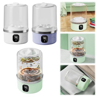1L Portable Mini Washing Machine Small Laundry Washer Machine Underwear Washer for Students Dormitories Apartments & Travel