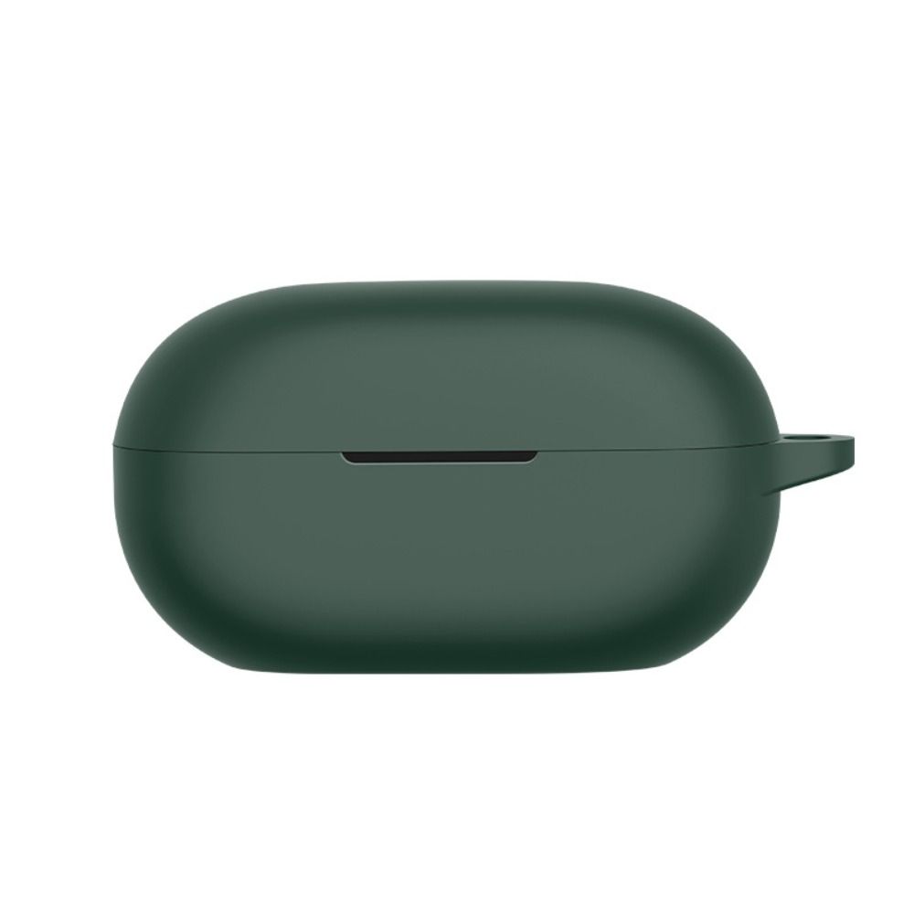 Capa de silicone para fones de ouvido Beats Solo Buds com gancho, protetor macio à prova de choque e anti-riscos, capa protetora de cor sólida