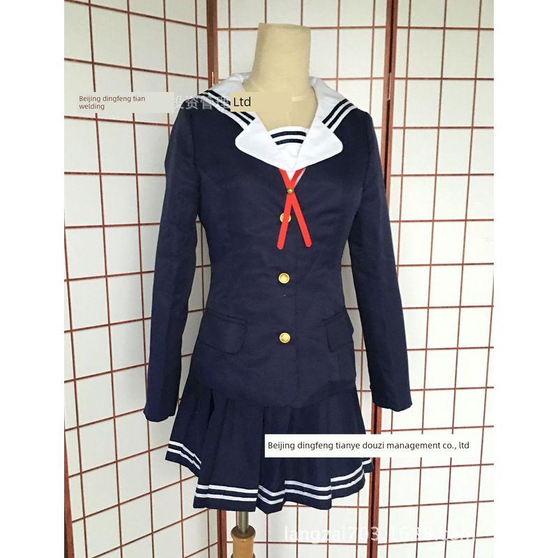 Костюм Косплея «Путь к тому, чтобы стать главным героем»: Косплей Эри Итигои, Косплей Мегуми Като, Костюм для косплея Сихару Suit + Shirt + Skirt + Bow Tie S