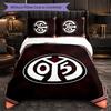 Mainz FC Themed Bedding 3Pcs Duvet Cover Set Decorative Bed Linen For Teen Room Home Decoration