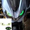 Adesivos Luminosos Olho de Diabo 3D, Adesivo para Capacetes de Motocicleta, Decoração de Luz Noturna, Adesivos Refletivos para Carro, Adesivos para KTM, Honda