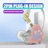 Multifunction Cord Earbuds 3.5mm/Type C In-Ear Headphones Cord with Dynamic Clear Sound Ergonomic Earpieces for Gaming
