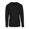 Build Your Brand Unisex Adult Ribbed Cuff Long-Sleeved T-Shirt