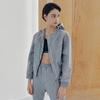 Huit Woven Mix Color Jacket Htwjp2k07t