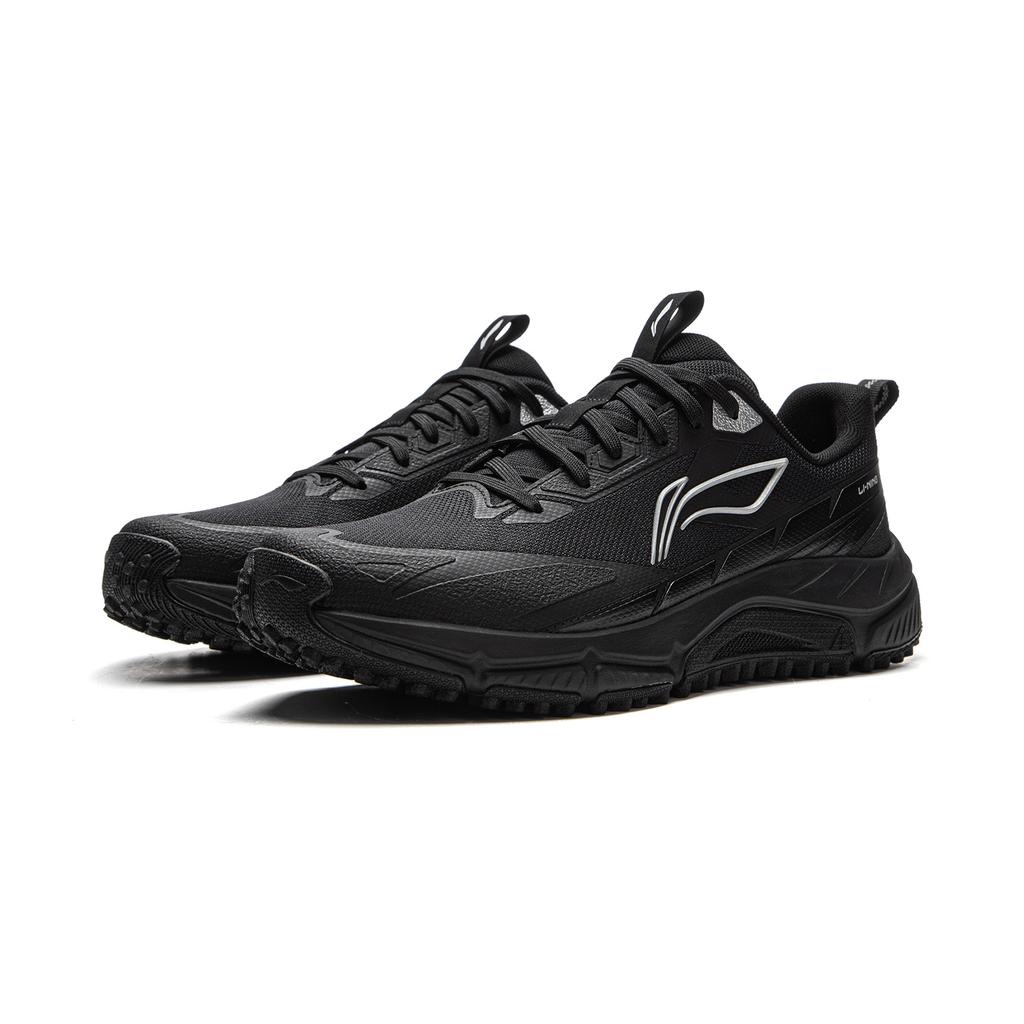 Li Ning Chasing wind Cushioning Slip Resistant Abrasion Resistant Coverage Low top Casual Trail Running Shoes ARSV159-3