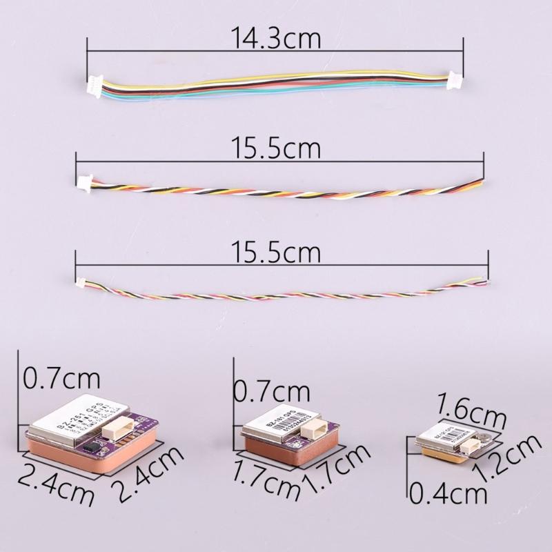 Precision Flight Navigation Positioning Module With/no Integrated Compass +Cable for F4 F7 H7 Drone Flight Controllers
