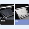For Zeekr X 2026 2027 Car Center Console Armrest Storage Tray Interior Layer Divider Organizer Container Interior Accessories