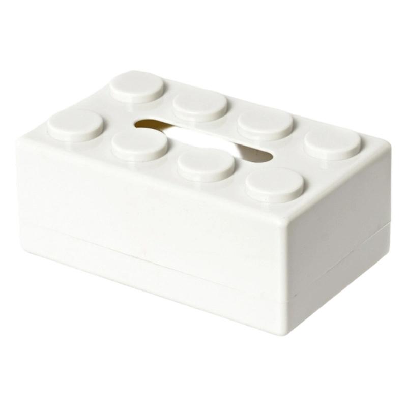 Innovative Brick Design Tissue Holder Multipurpose Desktop Paper Towel Organizer Napkin Dispenser Kitchen Decoration