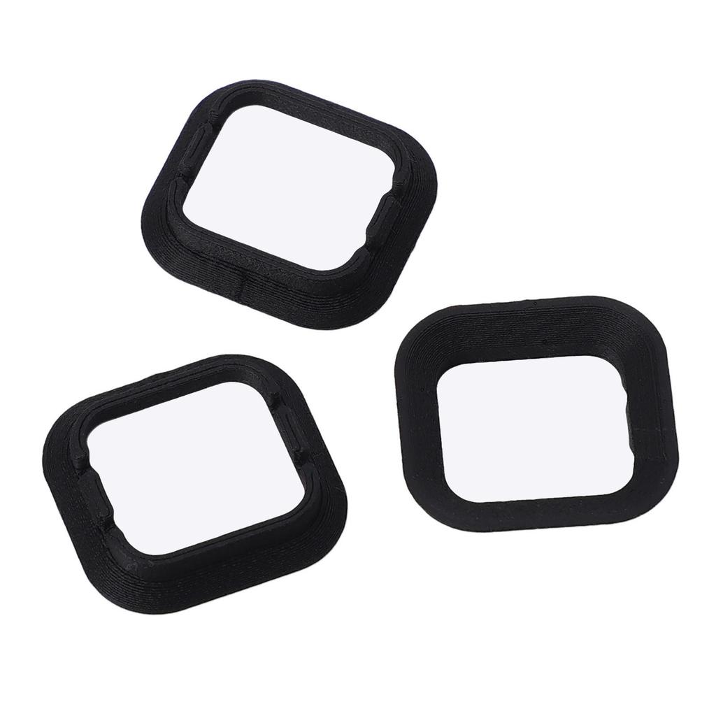 3PCS Lens Sunshade Hood Square Light Blocking Cover for Flip Drone Photography Accessories