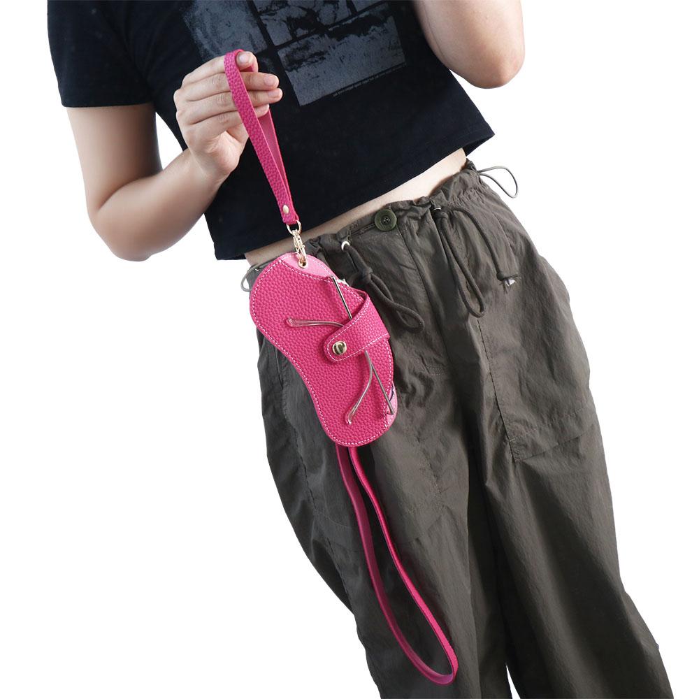 Case With Buckle PU Leather Glasses Case Eyewear Protector Eyewear Pouch Sunglasses Pouch