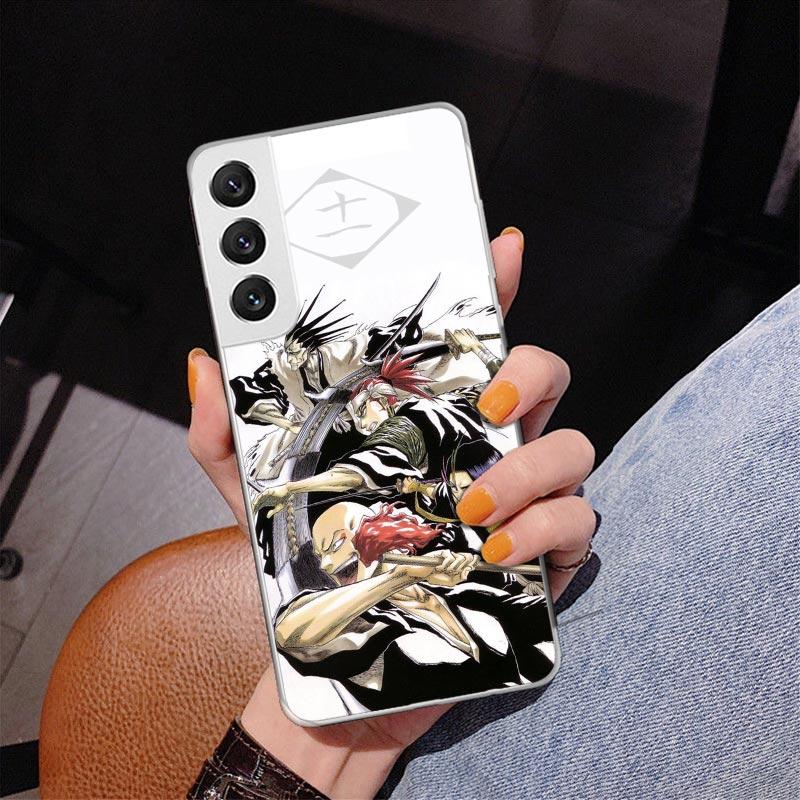 Bleach Zaraki Kenpachi Phone Case For Samsung Galaxy S24 S25 Edge S26 Ultra S23 S22 S21 Plus S20 FE + Personalized Print Cover G