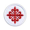 Patchion Emblem of the Military Order of Calatrava - Red Cross - Sew-on - Embroidered Patch/Badge/Emblem