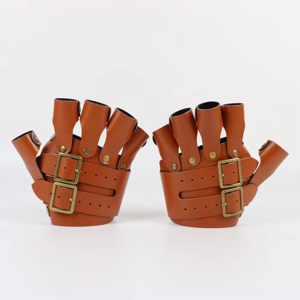 Wristband Design Steampunk Gloves Medieval Style Fingerless Gloves  Role Playing