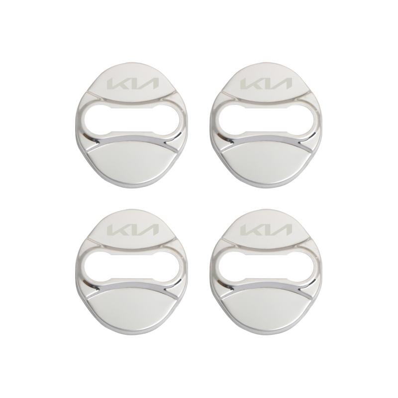 Car Styling Car Door Lock Covers stikcer Case for Kia Rio Ceed Sportage Cerato Soul Picanto auto Accessories sticker accessaries