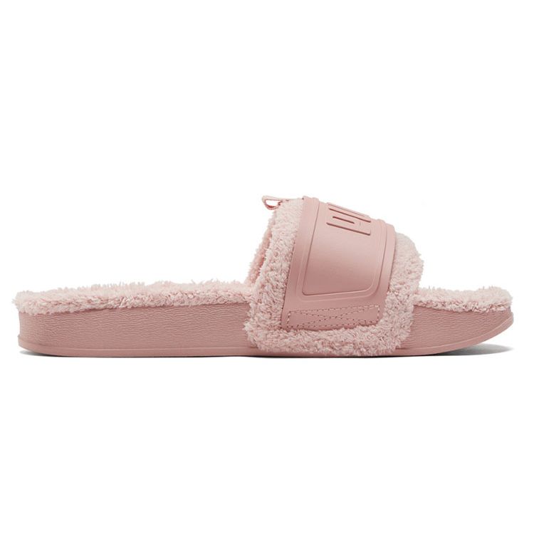 PUMA Leadcat Ylm Slide Winter Unisex Slides Pink Thick Sole Outdoor Wear 384411-01
