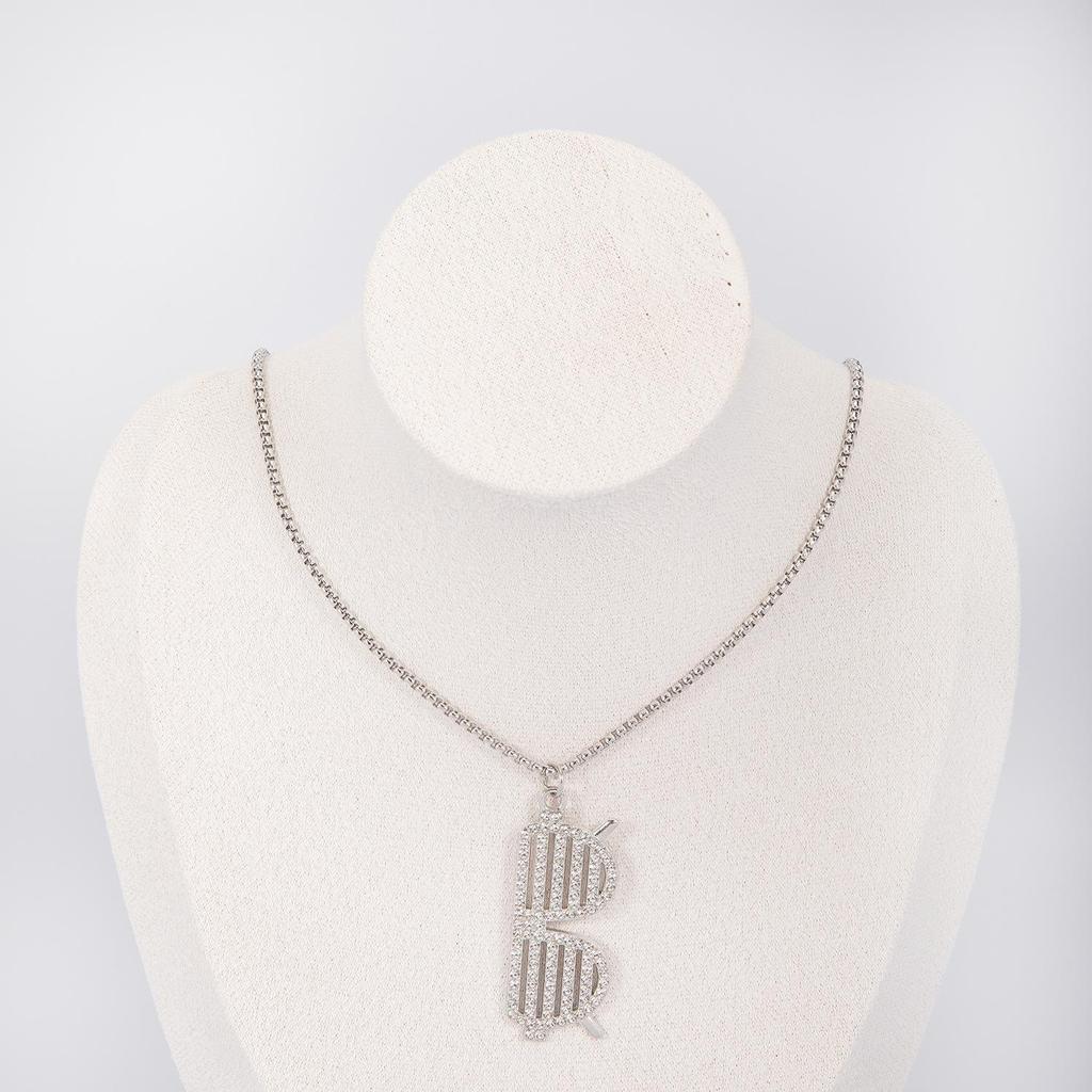 DIY Necklace: 12 Alloy Pendant Styles with Square Pearls, Little Dinosaur, Rhinestone Lightning, Clavicle Chain.