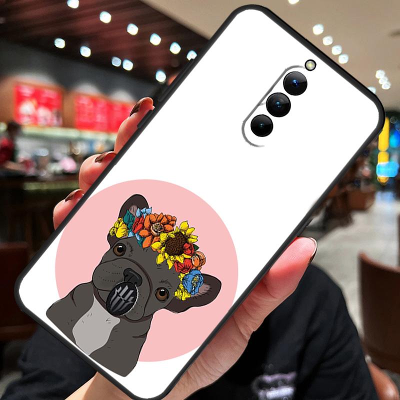 

French Bulldog Case For ZTE Nubia Red Magic 10 Air 7 6S 7S Pro Red Magic 11 10 9 8 8S 9S 10S Pro Plus Cover Red Magic 8 Pro