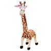 6 Pcs/set  Animation Film Madagascar Plush Toys Cartoon Lion Giraffe Penguin Zebra Hippo Lemur Dolls Kids Baby Birthday Gifts