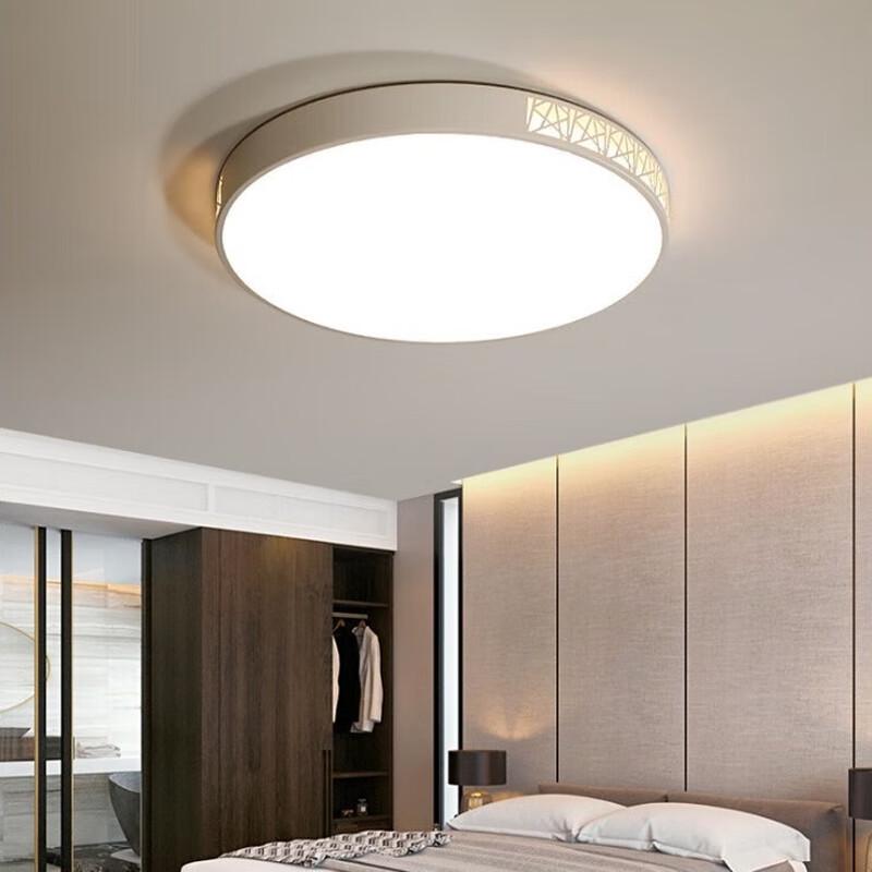 UOSU Battery-Powered LED Round Ceiling Light