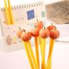 3 Pcs Cute Cartoon Pumpkin Style Gel Pen Creative Plastic Replaceable Pen Refill Gel Pen Sign Pen Student Supplies