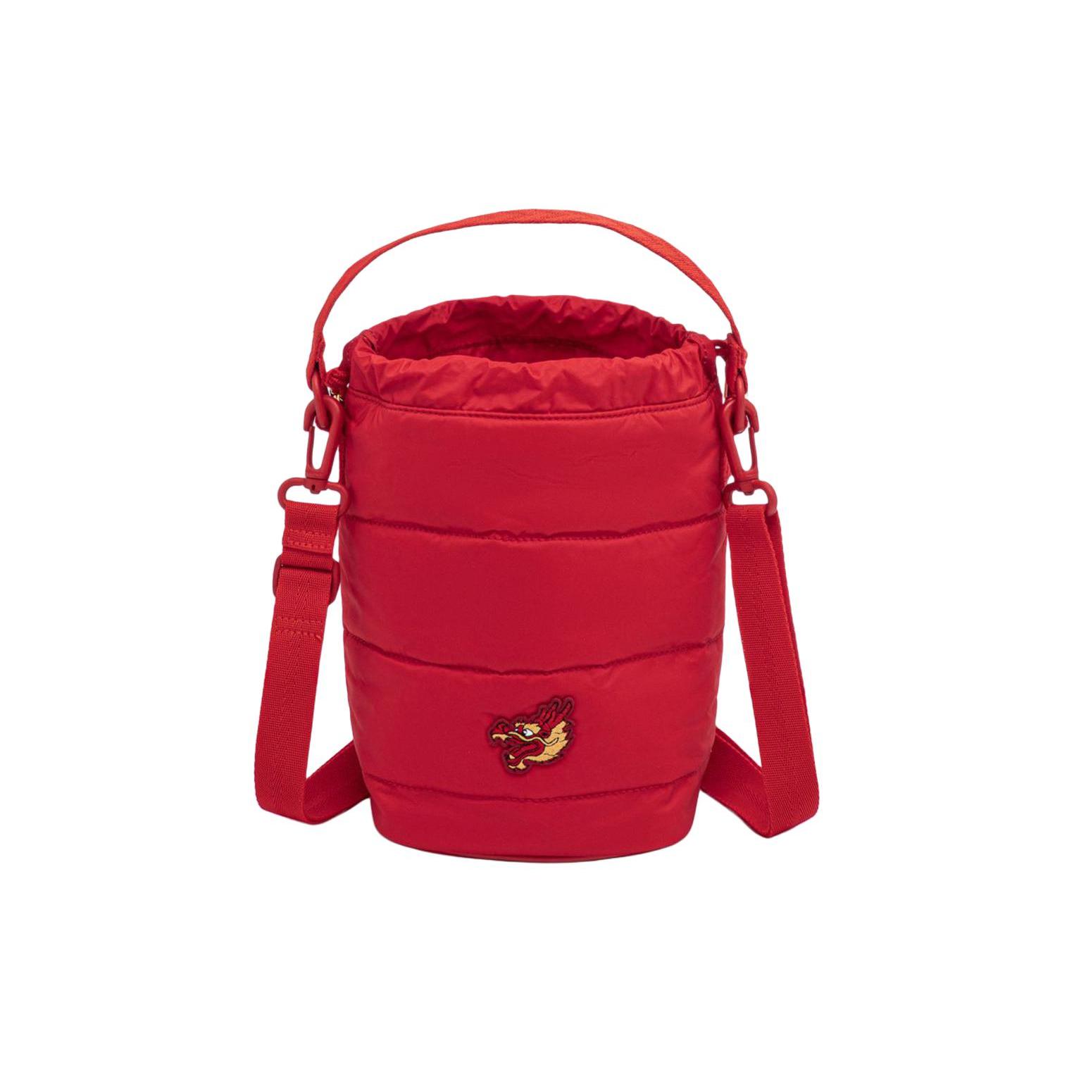 

Новая коллекция LiNing Sports Life Полиэстеровая сумка-ведро, Сумка на плечо, Сумка через плечо Обычный Унисекс Киноварь ABDU011-2 14.0*14.0*20.1CM