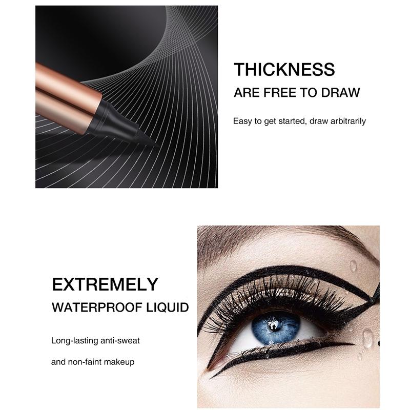 Buy Eyeliner Stamp Black Liquid Eyeliner Pen O.TWO.O Waterproof Fast