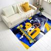 Golden State Warriors Points Celebration Customizable Name Carpet Suitable for Playrooms Kitchen Entryway Bedrooms Anti-slip Rug Anime Office Decor