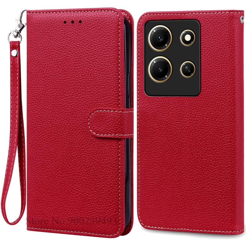 For Infinix Note 30i Case Wallet Leather Flip Cover For Infinix Note 30i Case X6716 Phone Cover Coque Fundas Bumper