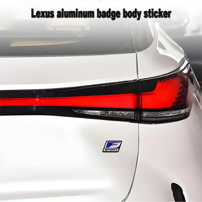 3D Metal Stickers Car Body Trunk Decal For Lexus F SPORT GS GX IS LS LX CT LC RC LBX NX RX 350h 450h UX 300e GX460 Ct200h IS250