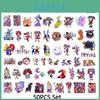 High-quality Magical Digital Circus Stickers 60 Adhesive Decals Assorted Shapes Car Body Graphics