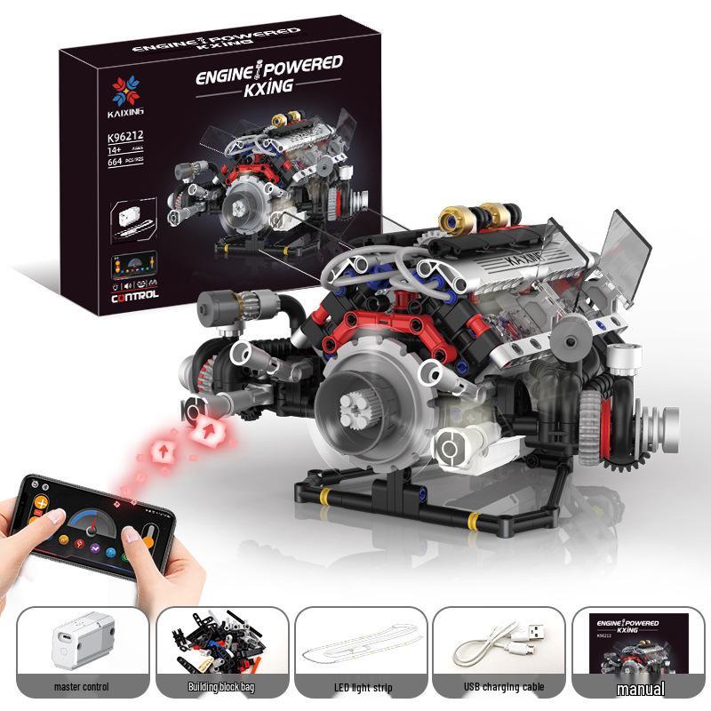 Five-in-One Programmable Wall-E Robot: Assembly Building Blocks, Electric Science Education, Remote Control, Compatible with Lego
