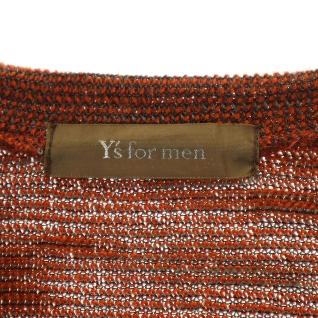 Y’s for Men 90s Made In Japan 100% Wool, Old Long Sleeve Knit Cardigan Men's Used