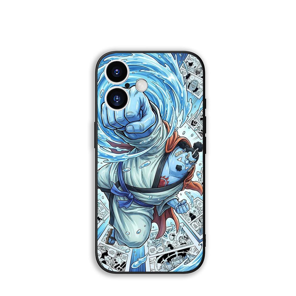for Motorola Moto G54 G05 G24 G55 G75 G85 G15 G57 G86 Power Edge 50 30 Ultra Fusion neo Pro Case Cartoon Jinbe ONE PIECE Luffy