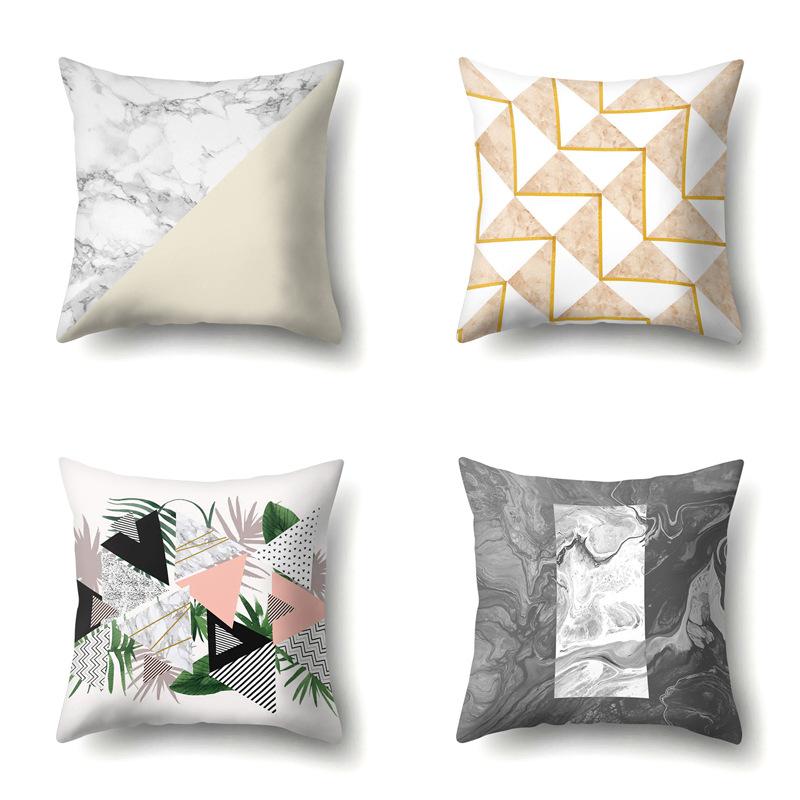 Polyester Pillowcase Automobile Decoration Home Printed Pillowcase