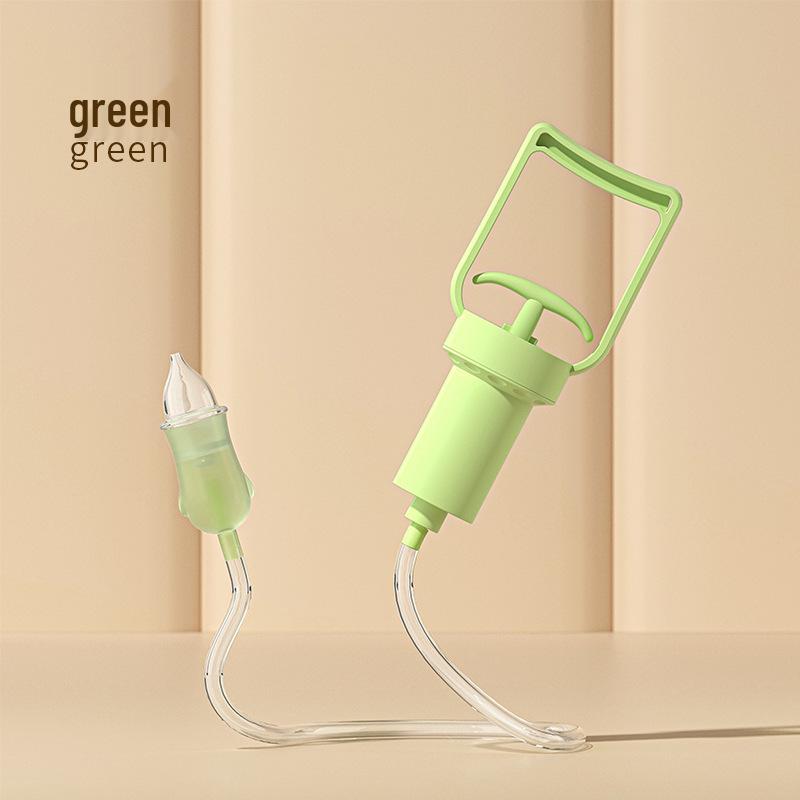 Bubi Bear Infant Nasal Aspirator - Anti-Reflux Manual Snot Remover for Babies светло-зеленый