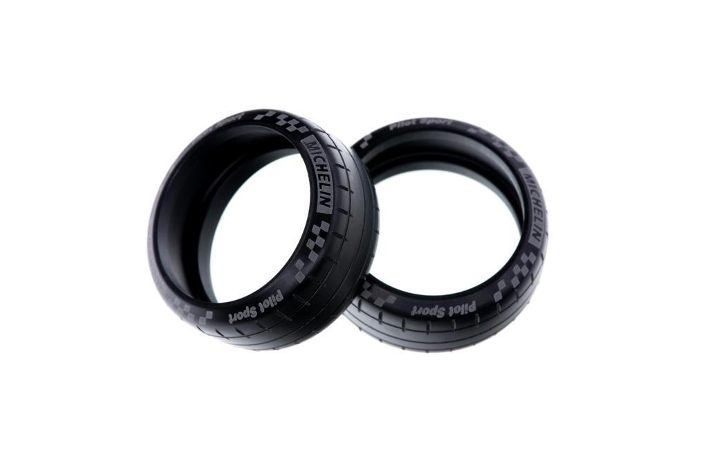 P.D ASTARC Drift Tires for Kyosho Mini-Z AWD/RWD 1/24, 1/27, and 1/28 Scale RC Cars, 20mm Inner Diameter (SDT-B 8.5mm X 2 + 11mm X 2)