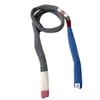 Knitted Striped Scarf Thin And Narrow Rainbow Color Scarf Fashion Women's Long Scarves  Daily Wear