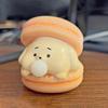 2Pcs Macaron Burger Blows Bubbles Office Stress Relief Ornaments Creative Cartoon Pinch Toys Children'S Decompression Toys Gifts
